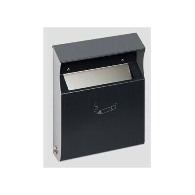 VAR Cendrier mural WH 28 anthracite 2 l (45002) - Publicité VAR Cendrier mural WH 28 anthracite 2 l (45002) - Publicité