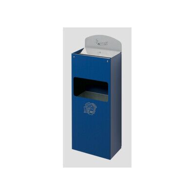 VAR Cendrier mural WH 51 avec plaque bleu gentiane 0,8 l/4 l (14951) - Publicité VAR Cendrier mural WH 51 avec plaque bleu gentiane 0,8 l/4 l (14951) - Publicité