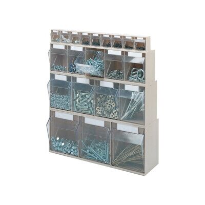 LOCKWEILER - Organisateur de stockage transparent - 4 compartiments - Publicité LOCKWEILER - Organisateur de stockage transparent - 4 compartiments - Publicité