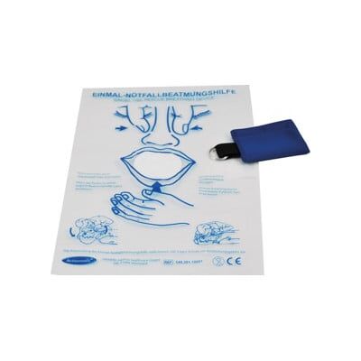 Gramm Medical Actiomedic® MediSave mouchoir de ventilation d'urgence porte-clés (548.301.90001) - Publicité Gramm Medical Actiomedic® MediSave mouchoir de ventilation d'urgence porte-clés (548.301.90001) - Publicité