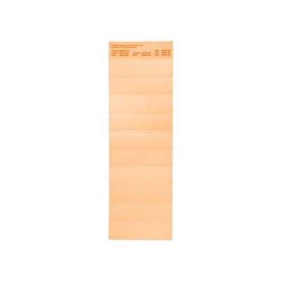 Etiquettes d'identification Eichner orange 6,8 x 24,5 (9036-00027) - Publicité Etiquettes d'identification Eichner orange 6,8 x 24,5 (9036-00027) - Publicité