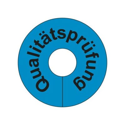 Etiquettes en PVC Eichner QUALITÄTSPRÜFUNG, bleu (9219-01042) - Publicité Etiquettes en PVC Eichner QUALITÄTSPRÜFUNG, bleu (9219-01042) - Publicité