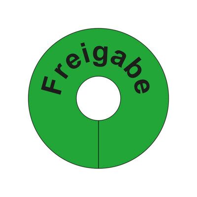 Etiquettes PVC Eichner FREIGABE, fond vert, r (9219-01038) - Publicité Etiquettes PVC Eichner FREIGABE, fond vert, r (9219-01038) - Publicité