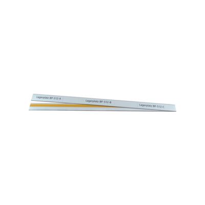 Porte-étiquette autocollant Eichner en PVC 54 x 1000 mm (9218-03040) - Publicité Porte-étiquette autocollant Eichner en PVC 54 x 1000 mm (9218-03040) - Publicité