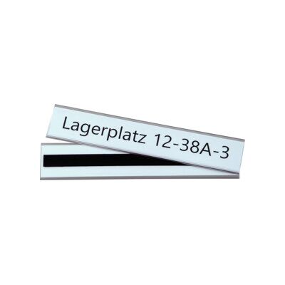 Porte-étiquettes magnétique Eichner en PVC 38 x 200 mm (9218-03036) - Publicité Porte-étiquettes magnétique Eichner en PVC 38 x 200 mm (9218-03036) - Publicité