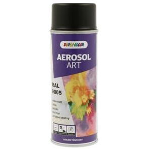 DUPLI-COLOR Art en aérosol RAL 9005 noir profond satiné - Peinture en spray - Publicité DUPLI-COLOR Art en aérosol RAL 9005 noir profond satiné - Peinture en spray - Publicité
