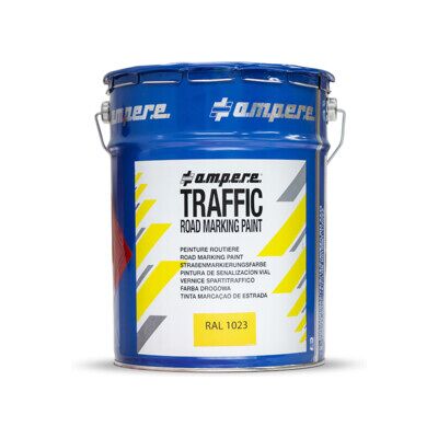 AMPERE TRAFFIC PAINT Peinture de marquage routier Traffic Paint 5kg noir ; A.M.P.E.R.E (10657) - Publicité AMPERE TRAFFIC PAINT Peinture de marquage routier Traffic Paint 5kg noir ; A.M.P.E.R.E (10657) - Publicité