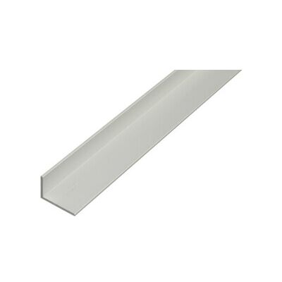 ALBERTS - 40X20X2000MM - Aluminium - argent anodisé - profil d’angle - Publicité ALBERTS - 40X20X2000MM - Aluminium - argent anodisé - profil d’angle - Publicité