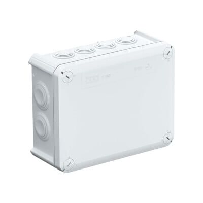 Boîte de dérivation électrique gris clair Obo Bettermann - T160 - IP66 - Publicité Boîte de dérivation électrique gris clair Obo Bettermann - T160 - IP66 - Publicité