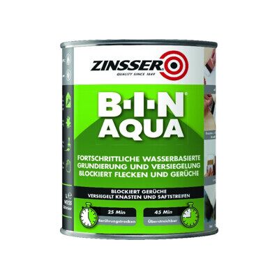 ZINSSER Bin Aqua 1L ; RUST-OLEUM (849.DE.1) - Publicité ZINSSER Bin Aqua 1L ; RUST-OLEUM (849.DE.1) - Publicité