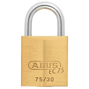 Abus Cadenas en Laiton EC 75 30mm - Verrouillage Double - Publicité Abus Cadenas en Laiton EC 75 30mm - Verrouillage Double - Publicité