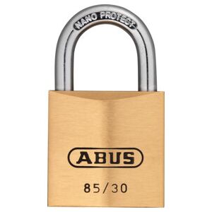 ABUS Cadenas à bouleau 85/30, laiton massif (2445) - Publicité ABUS Cadenas à bouleau 85/30, laiton massif (2445) - Publicité