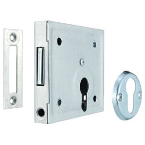 Bever Modèle 150 P Serrure de porte en zinc - Serrure - Publicité Bever Modèle 150 P Serrure de porte en zinc - Serrure - Publicité