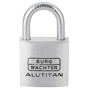 BURG-WÄCHTER Cadenas ALUTITAN à clés différentes 30 mm (770 30) - Publicité BURG-WÄCHTER Cadenas ALUTITAN à clés différentes 30 mm (770 30) - Publicité