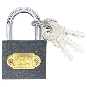 Cadenas type S 32 mm BGS Do it yourself (85130) - Publicité Cadenas type S 32 mm BGS Do it yourself (85130) - Publicité