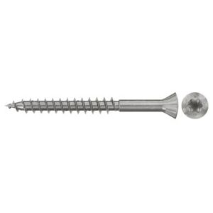 fischer Vis de façade FFSII-RT6 4,5 x 45 A2 Tête fraisée, empreinte TX, inox A2, filetage partiel (548560) - Publicité fischer Vis de façade FFSII-RT6 4,5 x 45 A2 Tête fraisée, empreinte TX, inox A2, filetage partiel (548560) - Publicité