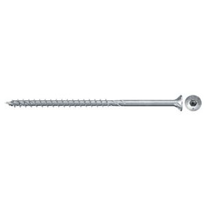 fischer Vis PowerFast II FPF II CTX25P 5,0x100 BC 100 Tête fraisée, empreinte TX25, zingué blanc, filetage partiel (670341) - Publicité fischer Vis PowerFast II FPF II CTX25P 5,0x100 BC 100 Tête fraisée, empreinte TX25, zingué blanc, filetage partiel (670341) - Publicité