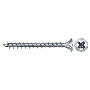 fischer Vis PowerFast II FPF II CZF 3,5x30 BC 300 Tête fraisée, empreinte PZ, zingué blanc, filetage total (670113) - Publicité fischer Vis PowerFast II FPF II CZF 3,5x30 BC 300 Tête fraisée, empreinte PZ, zingué blanc, filetage total (670113) - Publicité