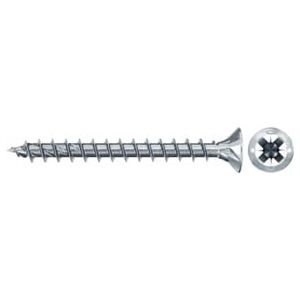 fischer Vis PowerFast II FPF II CZF 3,5x40 BC 300 Tête fraisée, empreinte PZ, zingué blanc, filetage total (670068) - Publicité fischer Vis PowerFast II FPF II CZF 3,5x40 BC 300 Tête fraisée, empreinte PZ, zingué blanc, filetage total (670068) - Publicité