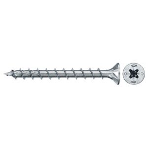 fischer Vis PowerFast II FPF II CZF 6,0x40 BC 500 Tête fraisée, empreinte PZ, zingué blanc, filetage total (670494) - Publicité fischer Vis PowerFast II FPF II CZF 6,0x40 BC 500 Tête fraisée, empreinte PZ, zingué blanc, filetage total (670494) - Publicité