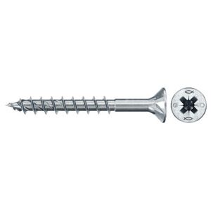 fischer Vis PowerFast II FPF II CZP 4,0x35 BC 300 Tête fraisée, empreinte PZ, zingué blanc, filetage partiel (670212) - Publicité fischer Vis PowerFast II FPF II CZP 4,0x35 BC 300 Tête fraisée, empreinte PZ, zingué blanc, filetage partiel (670212) - Publicité