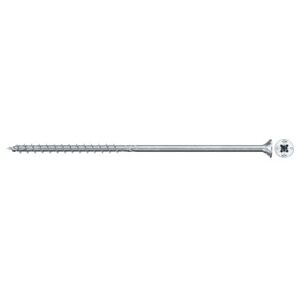fischer Vis PowerFast II FPF II CZP 6,0x140 BC 25 Tête fraisée, empreinte PZ, zingué blanc, filetage partiel (670504) - Publicité fischer Vis PowerFast II FPF II CZP 6,0x140 BC 25 Tête fraisée, empreinte PZ, zingué blanc, filetage partiel (670504) - Publicité
