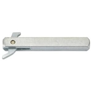 Perno change gancio type K - 8 mm carré - Acier galvanisé - Pour portes perforées - Publicité Perno change gancio type K - 8 mm carré - Acier galvanisé - Pour portes perforées - Publicité