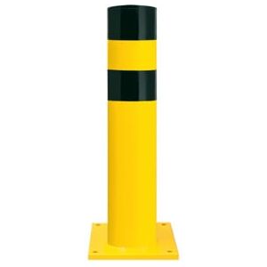 Moravia Borne anti-encastrement XXL acier noir/jaune 273 × 1200 mm à cheviller (199.19.146) - Publicité Moravia Borne anti-encastrement XXL acier noir/jaune 273 × 1200 mm à cheviller (199.19.146) - Publicité