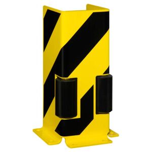 Moravia Protection d’amorce profil U avec rouleau guide noir/jaune 400 × 160 × 6 mm (197.22.021) - Publicité Moravia Protection d’amorce profil U avec rouleau guide noir/jaune 400 × 160 × 6 mm (197.22.021) - Publicité