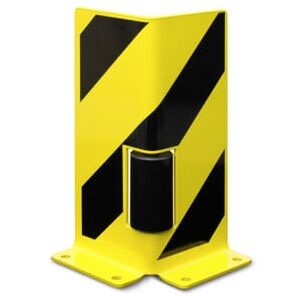 Moravia Protection d’angle avec rouleau guide noir/jaune 400 × 160 × 6 mm (197.22.542) - Publicité Moravia Protection d’angle avec rouleau guide noir/jaune 400 × 160 × 6 mm (197.22.542) - Publicité