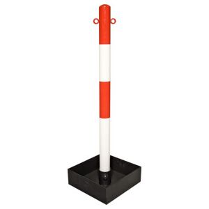 Moravia Support de chaîne EXTERN 60 × 1000 mm rouge/blanc + 2 œillets sans poignée de transport (170.10.853) - Publicité Moravia Support de chaîne EXTERN 60 × 1000 mm rouge/blanc + 2 œillets sans poignée de transport (170.10.853) - Publicité