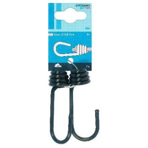 PÖSAMO Crochet de serrage noir (SB) pour câble Ø env. 8,0 mm, 2 pcs (2400400010) - Publicité PÖSAMO Crochet de serrage noir (SB) pour câble Ø env. 8,0 mm, 2 pcs (2400400010) - Publicité