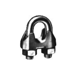 POSAMO - DIN 741-similar 22mm M14 - acier galvanisé - Collier de corde/la câblage - Publicité POSAMO - DIN 741-similar 22mm M14 - acier galvanisé - Collier de corde/la câblage - Publicité