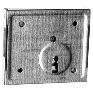Bever Modèle 150 Pz D60 Verrou de porte galvanisé - Verrou - Publicité Bever Modèle 150 Pz D60 Verrou de porte galvanisé - Verrou - Publicité