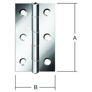 VORMANN Charnière de porte étroite L22xH30mm, galvanisée roulée (000501030Z) - Publicité VORMANN Charnière de porte étroite L22xH30mm, galvanisée roulée (000501030Z) - Publicité