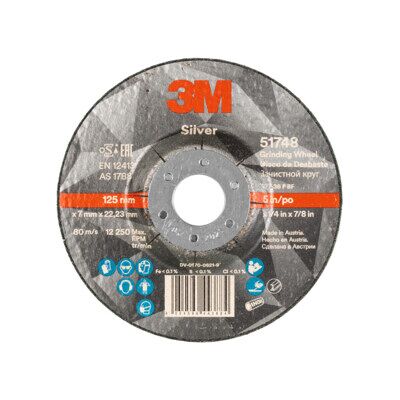 3M Disque d’ébarbage Silver,⌀ disque x largeur de disque: 115X7 mm (7100141083) - Publicité 3M Disque d’ébarbage Silver,⌀ disque x largeur de disque: 115X7 mm (7100141083) - Publicité