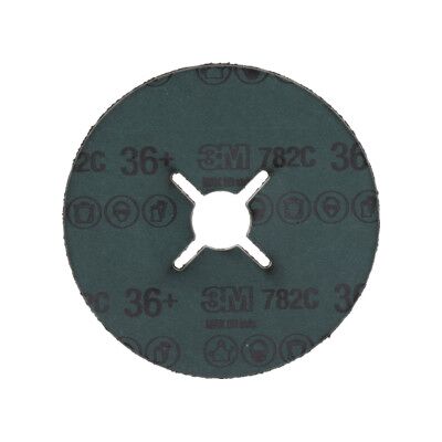 3M Disques en fibres (CER) 782C,⌀ 125 mm, Grain: 36 (7100099576) - Publicité 3M Disques en fibres (CER) 782C,⌀ 125 mm, Grain: 36 (7100099576) - Publicité