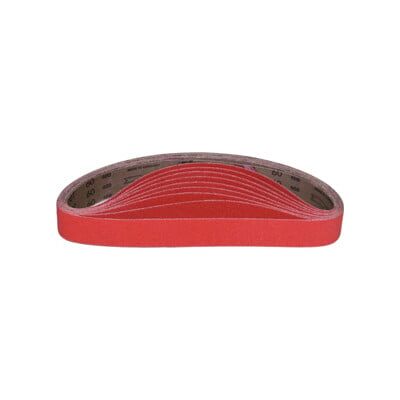 Bande abrasive XK870T L. 533 mm l. 9 mm granul. 40 p. acier / titane / métaux no ; VSM (784095) - Publicité Bande abrasive XK870T L. 533 mm l. 9 mm granul. 40 p. acier / titane / métaux no ; VSM (784095) - Publicité