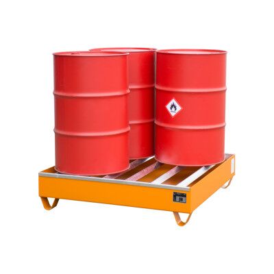 Bauer PW 200-4 Bac à pétrole en acier - Publicité Bauer PW 200-4 Bac à pétrole en acier - Publicité