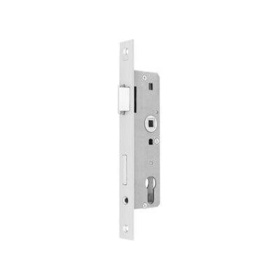 Serrure pour porte en verre BKS 0007 PZW - Cylindre profilé, DIN gauche, Argent - Publicité Serrure pour porte en verre BKS 0007 PZW - Cylindre profilé, DIN gauche, Argent - Publicité