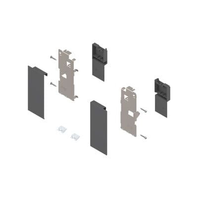 Blum LEGRABOX Support frontal, hauteur K, pour tiroir intérieur, gauche/droite, gris orion mat (08025038) - Publicité Blum LEGRABOX Support frontal, hauteur K, pour tiroir intérieur, gauche/droite, gris orion mat (08025038) - Publicité