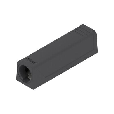 Blum Plaque d'adaptation TIP-ON pour portes droites (20/17 mm) noir terrasse (06154324) - Publicité Blum Plaque d'adaptation TIP-ON pour portes droites (20/17 mm) noir terrasse (06154324) - Publicité