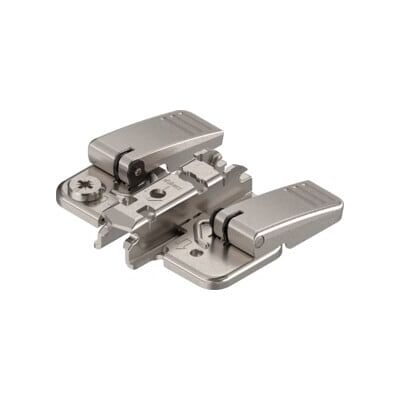Blum Plaque de montage CLIP croix 3 mm acier INSERTA HV excentrique emballage industriel (02849643) - Publicité Blum Plaque de montage CLIP croix 3 mm acier INSERTA HV excentrique emballage industriel (02849643) - Publicité