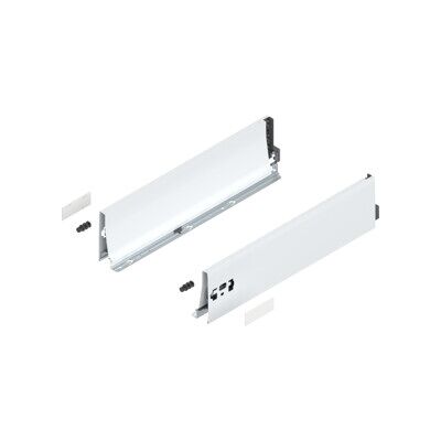 Blum TANDEMBOX Cadre, hauteur K 115 mm, NL 450 mm, gauche/droite, pour TANDEMBOX antaro, blanc soyeux (07094091) - Publicité Blum TANDEMBOX Cadre, hauteur K 115 mm, NL 450 mm, gauche/droite, pour TANDEMBOX antaro, blanc soyeux (07094091) - Publicité