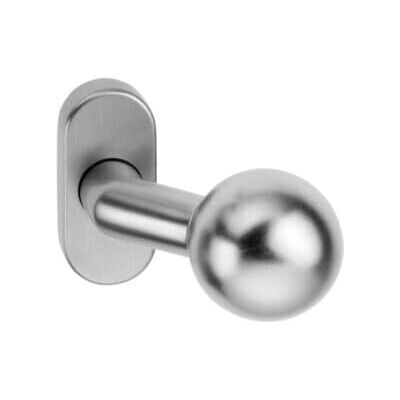 Erich Dieckmann Gesellschaft mit beschränkter Haftung Poignée de porte ovale en aluminium - Type de porte - Publicité Erich Dieckmann Gesellschaft mit beschränkter Haftung Poignée de porte ovale en aluminium - Type de porte - Publicité
