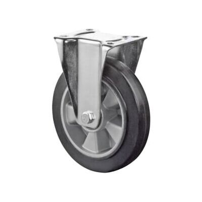 BS Modèle LS410.B80.125 - Roue à roulettes avec pneu élastique - Publicité BS Modèle LS410.B80.125 - Roue à roulettes avec pneu élastique - Publicité