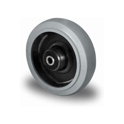 Roues élastiques Kaiser - 100 x 35 mm - Roulement à rouleaux en acier inox - Publicité Roues élastiques Kaiser - 100 x 35 mm - Roulement à rouleaux en acier inox - Publicité