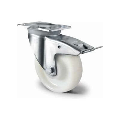 CASCOO Roulette pivotante avec frein total ø 150 mm Série Z0Z0 Roulement à billes double K-Serie (THP5KW0150Z0Z0D0N) - Publicité CASCOO Roulette pivotante avec frein total ø 150 mm Série Z0Z0 Roulement à billes double K-Serie (THP5KW0150Z0Z0D0N) - Publicité