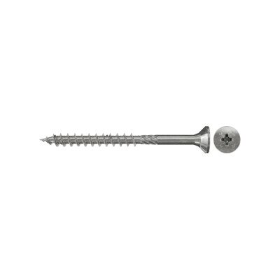 Vis en Acier Inox Fischer 6x60mm - Fixation Universelle en Bois - Publicité Vis en Acier Inox Fischer 6x60mm - Fixation Universelle en Bois - Publicité