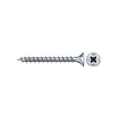 fischer Vis PowerFast II FPF II CZF 4,5x50 BC 200 Tête fraisée, empreinte PZ, zingué blanc, filetage total (670305) - Publicité fischer Vis PowerFast II FPF II CZF 4,5x50 BC 200 Tête fraisée, empreinte PZ, zingué blanc, filetage total (670305) - Publicité